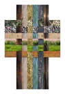 Kryžius (Prisikėlimas), 2006, skaitmeninė spauda ant drobės, 200 x 153 cm