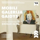 Jurgita Juospaitytė-Bitinienė
Surengtos parodos: Mobili Galerija Gaidys tarptautinėje meno mugėje ARTVILNIUS’13
