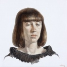Emilijos Vysockaitės portretas al.drobė 40x40 2012
