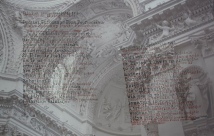 Giedrė Gučaitė
Vl.Drėmos ir St.Lorenso laiškai, 2009, tušas, akrilas ant skaitmeninės spaudos, 50x75