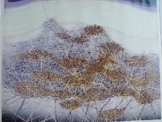 Daliutė  Ivanauskaitė 

Sidabrinis lietus II, 2008, lino raižinys, 64x81