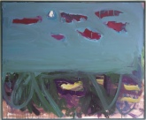 Mėnesiena. 2014. Drobė, akrilas. 80x100

