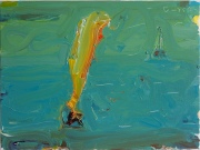 Aukojimas. 2015. Drobė, akrilas. 80x100