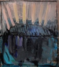 Juoda saulė (Mikalojui Šalkauskui). 2016. Drobė, akrilas. 120x110