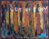 Out of Body. 2015. Drobė, akrilas. 100x120