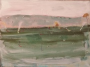Gerai, yra ir tavęs tuose ladšaftuose tik nepamiršk degtukų. 2017. Drobė, akrilas. 60x80