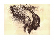 Seserys III, spalv. litografija 41x50cm, 1999