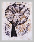 Kęstutis Petras Ramonas, Šaganė, 1969, monotipija, 48x34 cm