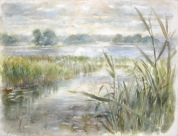 Irena Meištaitė

Rubikių ežeras prieš lietų“ 2015, akvarelė 76x57 cm.