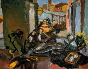 Solomonas Teitelbaumas
Nupjauta liepos saka, 2005, drobė aliejus, 89x116