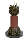 Daliutė Ona Matulaitė
Gimtinės ąžuolas, 2005, žalvaris, akmuo, h 55