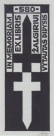 Henrikas Mazūras
Ex libris In memoriam Žalgiriui 580. Vytautas Didysis 1990 X3 108x39