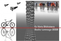 Henrikas Mazūras
ex libris biblioteca Bodio Lomnago 2008 CGD 70X 103
