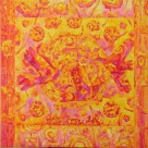 Girmantas Rudokas, „Iš paukščio skrydžio“, akrilas, drobė. Formatas 90x90.

