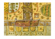 Girmantas Rudokas, „Laivas“, akvarelė, popierius. Formatas 70x90.

