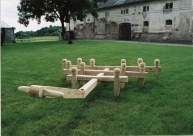 Algimantas Šlapikas
AKĖČIOS, 2004, medis, h=130.