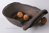 Juozas Adomonis
Indas. Juodoji keramika, raku technika.