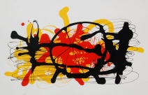 Valentinas Ajauskas
‘‘Permatomas ratas‘‘, 2010, šilkografija,32x54