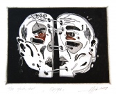 Valentinas Ajauskas
&rsquo;Knyga&rsquo;, 2009, ofortas, akvatinta, 9,8x14,5