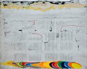 Aušra Andziulytė
Užuominos, 2007, skarda, al., 100x126.