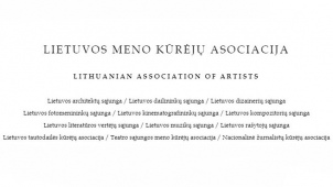 LMKA siūlymas dėl Lietuvos dailininkų sąjungos patalpų