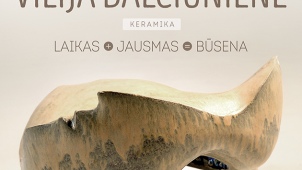 Vilijos Balčiūnienės keramikos paroda „Laikas+jausmas=būsena"